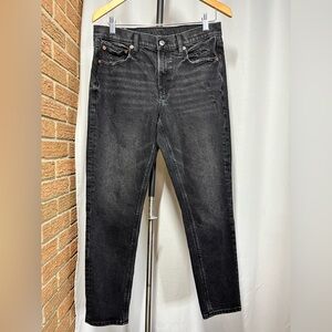 American Eagle 90’s Skinny black stretch jeans - 8 short